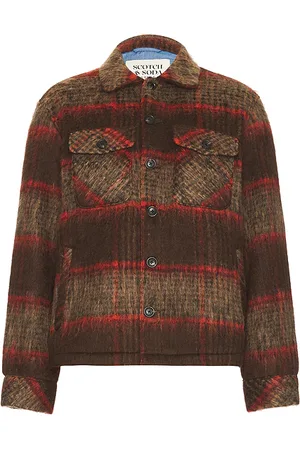 REVOLVE Scotch & Soda Scotch & soda sobrecamisa en color marrón talla L en - Brown. Talla L (también en M, S).