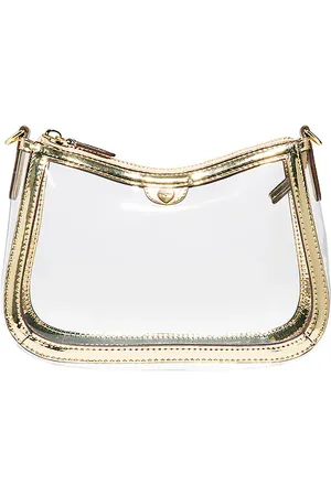 REVOLVE Stoney Clover Lane Stoney clover lane bolso bandolera curvo de este a oeste curved east/west crossbody en color oro metálico talla all en Gold Metalli