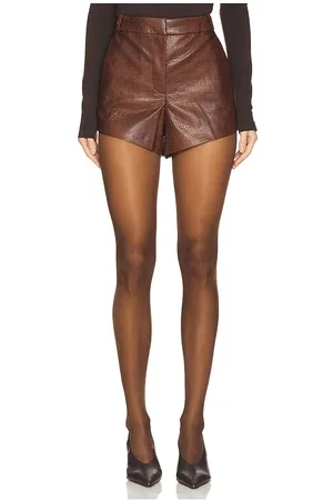 REVOLVE Ronny Kobo Ronny kobo zaree short en color marrón talla L en - Brown. Talla L (también en M, S).