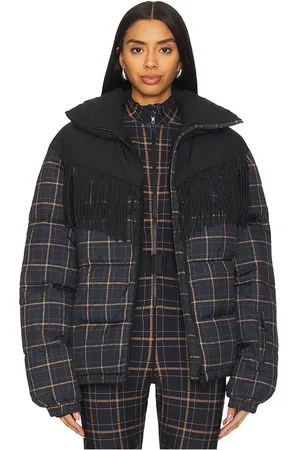 REVOLVE THE UPSIDE The upside chaqueta lumiere fox puffer en color negro talla L en - Black. Talla L (también en M, S, XS).