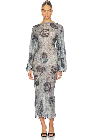 REVOLVE Stone Cold Fox Stone cold fox vestido largo tanya en color gris talla S en - Grey. Talla S (también en XS).