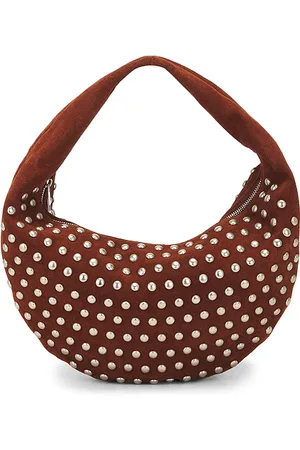 REVOLVE Understated Leather Understated leather bolso hobo studded en color talla all en - Tan. Talla all.