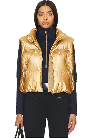 REVOLVE Goldbergh Goldbergh chaleco shine en color oro metálico talla 36 en - Metallic Gold. Talla 36 (también en 38).
