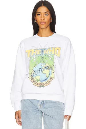 REVOLVE Junk Food Junk food sudadera the who north american tour 1979 en color talla L en - White. Talla L (también en M, XL/1X).