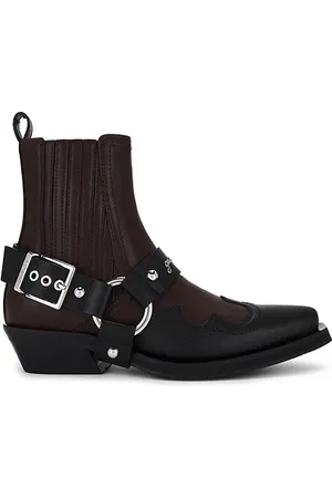 REVOLVE Ganni Ganni botas del oeste western en color chocolate talla 39 en - Chocolate. Talla 39 (también en 40, 41).