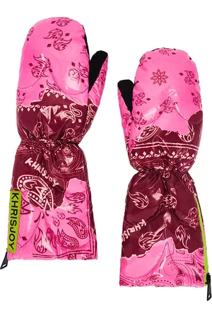 REVOLVE Khrisjoy Khrisjoy guantes cortos en color rosado talla L en - Pink. Talla L (también en M).