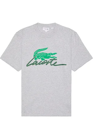REVOLVE Lacoste Lacoste camiseta croc en color gris claro talla L en - Light Grey. Talla L (también en M).