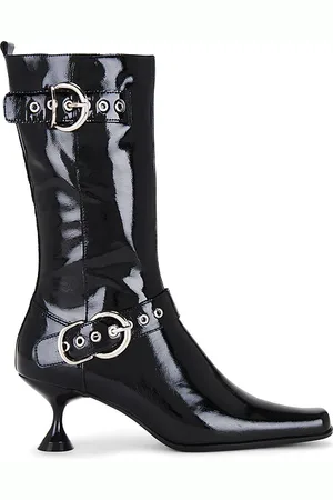 REVOLVE Jeffrey Campbell Jeffrey campbell bota cornered en color negro talla 10 en - Black. Talla 10 (también en 6, 6.5, 7, 7.5, 8, 8.5