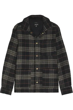 REVOLVE Brixton Brixton abrigo chore en color negro talla M en - Black. Talla M (también en S).