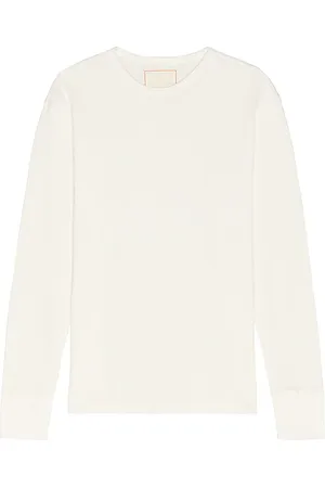 REVOLVE Jeanerica Jeanerica camiseta jean en color blanco talla L en - White. Talla L (también en M).