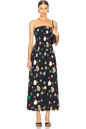 REVOLVE The Wolf Gang The wolf gang maxivestido alyss en color negro talla L en - Black. Talla L (también en M, XL).