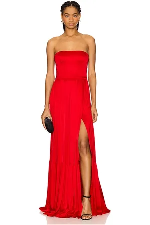 REVOLVE Lovers and Friends Lovers and friends vestido largo brylee en color talla L en - Red. Talla L (también en M, S, XL, XS, XXS).