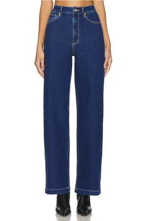 REVOLVE Abrand Abrand pierna ancha 94 en color denim-medium talla 27 en - Denim-Medium. Talla 27 (también en 28, 34).