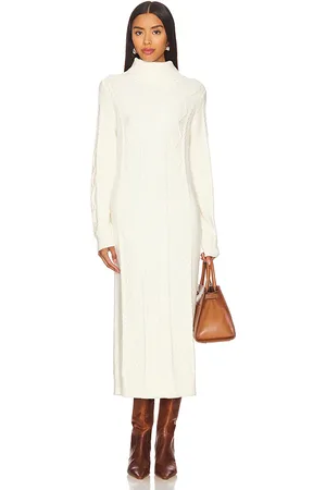REVOLVE Show Me Your Mumu Show me your mumu vestido midi montreal en color crema talla L en - Cream. Talla L (también en M, S, XL, XS).