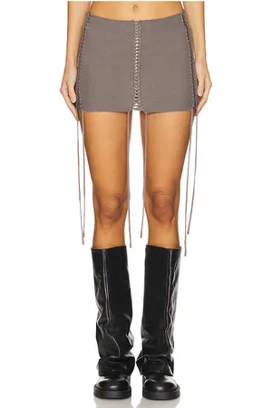 REVOLVE Jaded London Jaded london minifalda de punto con cordones extreme en color talla L en - . Talla L (también en M, S, XS).