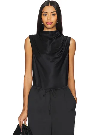 REVOLVE Rails Rails camiseta de tirantes cuello fantasía kaleen en color talla L en - Black. Talla L (también en S, XL, XS).