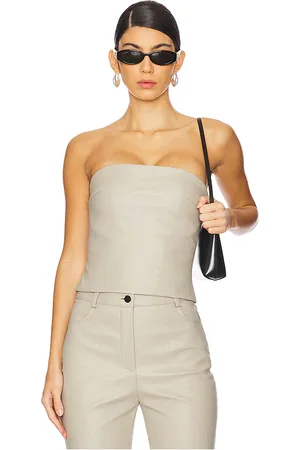 REVOLVE CULTNAKED Cultnaked top banda killa en color gris talla L en - Grey. Talla L (también en M, S, XL, XS, XXS).