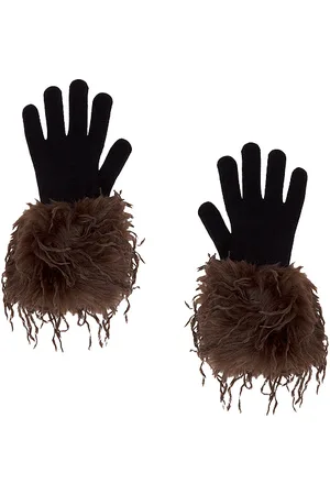 REVOLVE Vaillant Vaillant guantes de punto en color marrón talla all en - Brown. Talla all.
