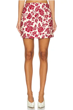 REVOLVE Posse Posse minifalda romeo en color rojo talla S en - Red. Talla S (también en XS, XXS).