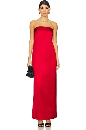 REVOLVE A.L.C. A.l.c. vestido largo ani en color rojo talla 0 en - Red. Talla 0 (también en 2, 4, 6, 8).
