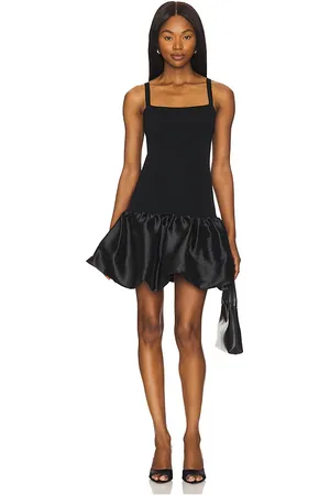 REVOLVE NICHOLAS Nicholas minivestido petunia en color talla L en - Black. Talla L (también en M, XS).