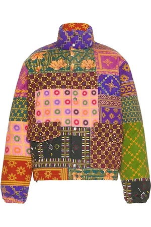 REVOLVE Found Found chaqueta tapestry en color rosado talla L en - Pink. Talla L (también en M, S, XL/1X).