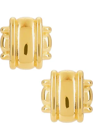 REVOLVE Cendre Cendre pendientes kenny en color oro metálico talla all en - Metallic Gold. Talla all.