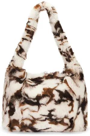 REVOLVE Ducie Ducie bolsa de piel pix en color cream,brown talla all en - Cream,Brown. Talla all.