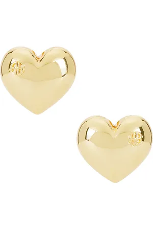 REVOLVE ANINE BING Anine bing pendientes heart en color oro metálico talla all en - Metallic Gold. Talla all.