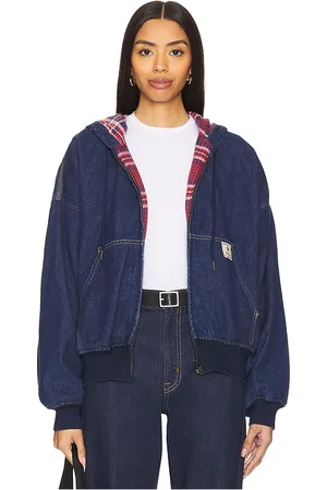 REVOLVE Polo Ralph Lauren Polo ralph lauren chamarra oversize con capucha en color denim-medium talla XS en - Denim-Medium. Talla XS (también en