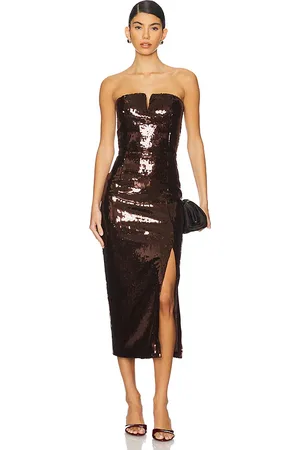 REVOLVE Generation Love Generation love vestido lentejuelas blaine en color talla 0 en - Brown. Talla 0 (también en 10, 8).