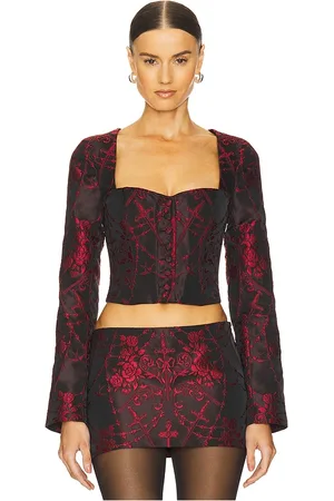 REVOLVE LOBA Loba corsé alice en color black,red talla S en - Black,Red. Talla S (también en XS, XXS).