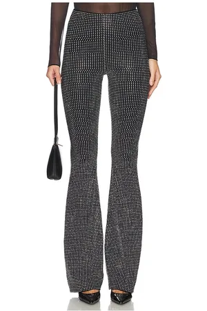 REVOLVE Good American Good american leggings acampanados crystal pull on en color negro talla 4X en - Black. Talla 4X (también en 5X, L, M, S).
