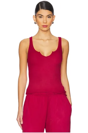 REVOLVE Michael Lauren Michael lauren camiseta tirantes murphy en color burgundy talla S en - Burgundy. Talla S (también en XS).