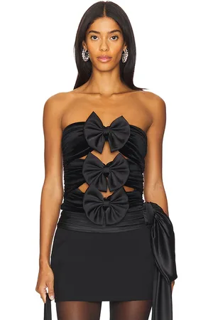 REVOLVE Ronny Kobo Ronny kobo corsé hepburn en color talla L en - Black. Talla L (también en M, S, XS).