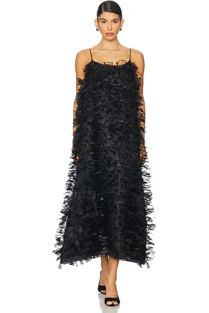 REVOLVE SELEZZA LONDON Selezza london vestido midi ariadne en color negro talla M en - Black. Talla M (también en XS).