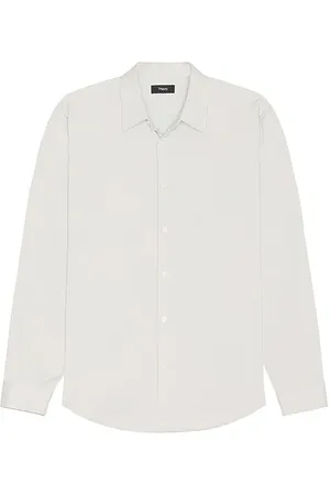 REVOLVE Theory Theory camisa en color blanco talla L en - White. Talla L (también en M, S, XL/1X).