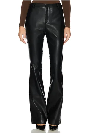 REVOLVE SER.O.YA Ser.o.ya pantalón de piel sintética ronja en color talla 0 en - Black. Talla 0 (también en 00, 12, 2, 4, 6, 8).