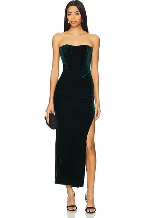 REVOLVE Bardot Bardot vestido everlasting en color verde oscuro talla 10 en - Dark Green. Talla 10 (también en 12, 2, 6).