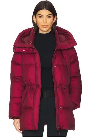 REVOLVE Mackage Mackage plumífero freya en color burgundy talla L en - Burgundy. Talla L (también en XL, XS, XXS).
