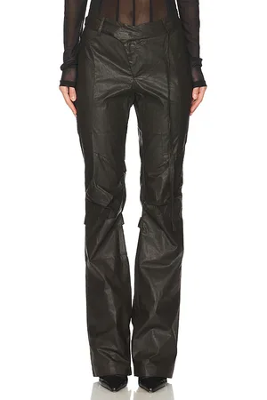 REVOLVE Ottolinger Ottolinger pantalones acampanados deconstruidos en color talla S en - Brown. Talla S (también en XL, XS).