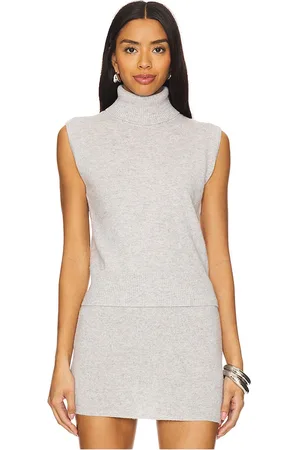 REVOLVE AEXAE Aexae top sin mangas en color talla L en - Grey. Talla L (también en M, S, XL, XS).