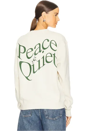 REVOLVE Museum of Peace and Quiet Museum of peace and quiet camiseta warped en color crema talla L en - Cream. Talla L (también en M, S, XL/1X, XS).