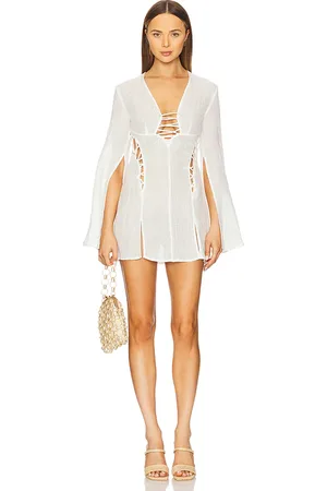 REVOLVE Cult Gaia Cult gaia pareo ilona en color blanco talla 0 en - White. Talla 0 (también en 2, 4).