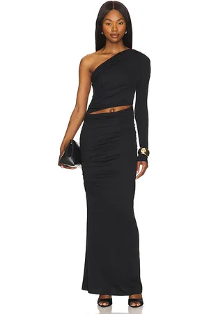 REVOLVE Camila Coelho Camila coelho vestido largo nia en color talla M en - Black. Talla M (también en S, XL, XS).