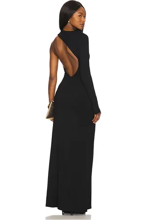 REVOLVE Superdown Superdown vestido largo bethany en color talla L en - Black. Talla L (también en M, S, XL, XS, XXS).