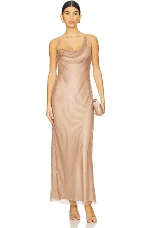 REVOLVE ET OCHS Et ochs vestido largo myla en color oro metálico talla 2 en - Metallic Gold. Talla 2 (también en 6).