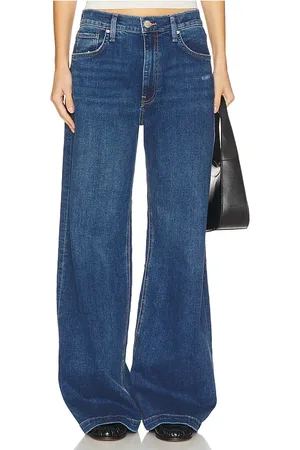 REVOLVE Hudson Jeans Hudson jeans pantalón de pierna ancha y corte suelto jodie en color azul talla 26 en - Blue. Talla 26 (también en 27, 31, 33).