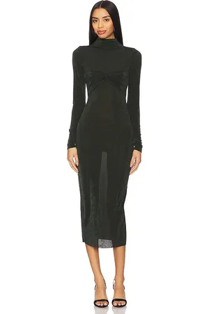 REVOLVE SER.O.YA Ser.o.ya vestido midi bailey en color verde oscuro talla L en - Dark Green. Talla L (también en M, S, XL, XS).