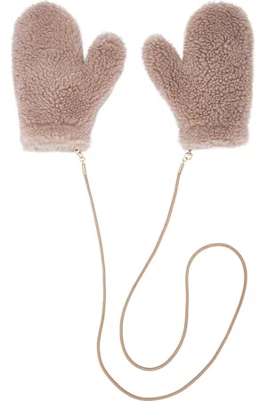 REVOLVE Adrienne Landau Adrienne landau mitones teddy faux fur en color marrón talla all en - Brown. Talla all.
